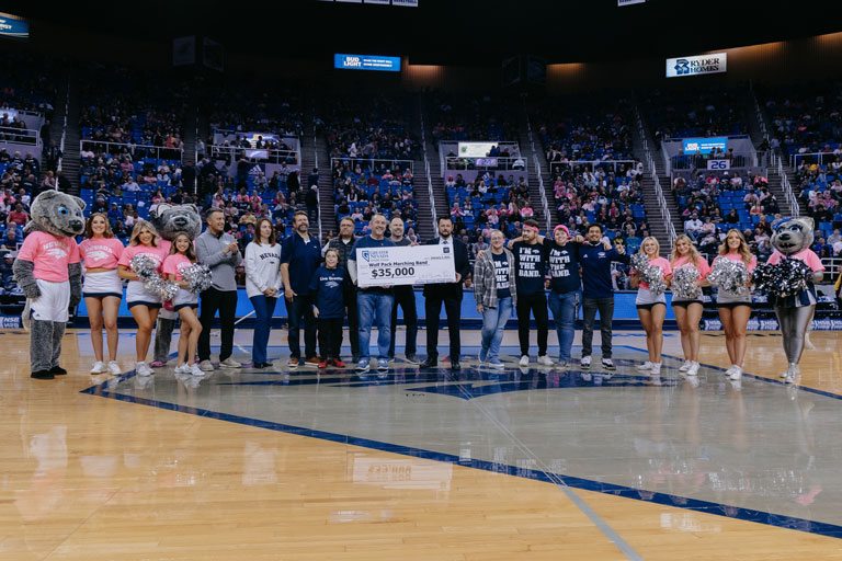 Greater Nevada Credit Union Presents $35,000 Donation to University of Nevada Marching Band