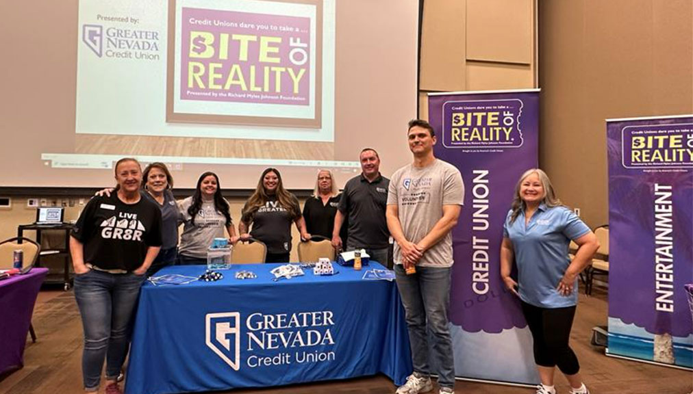 GNCU volunteers at a Bite of Reality event