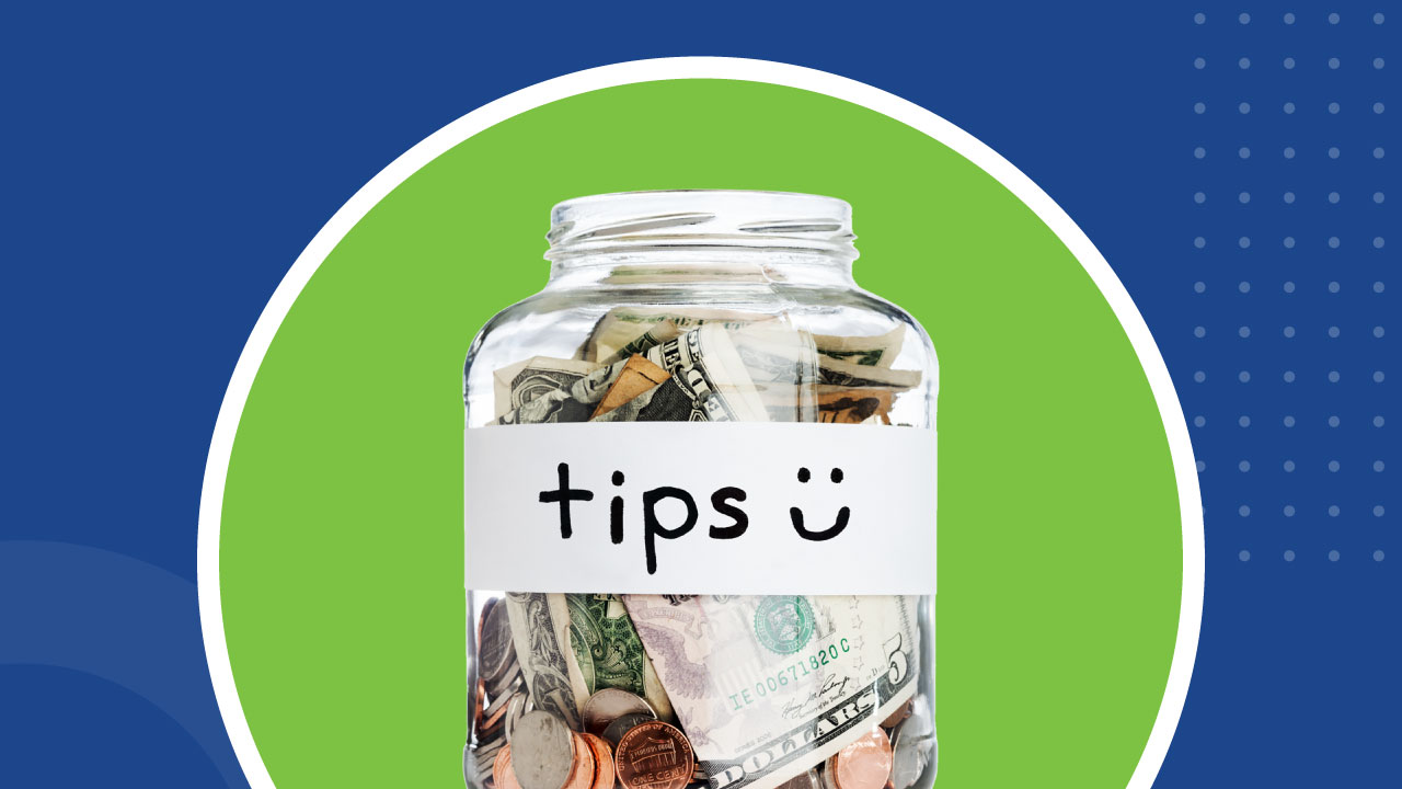 Tips jar