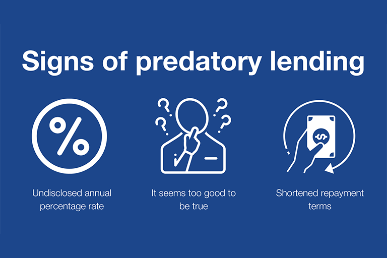 Top 3 Signs of Predatory Loans