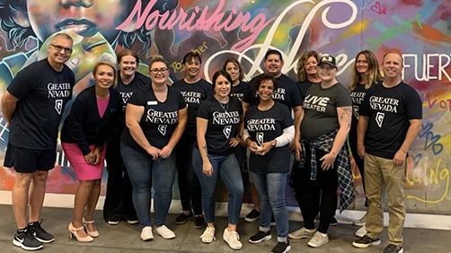 Group photo of GNCU volunteers