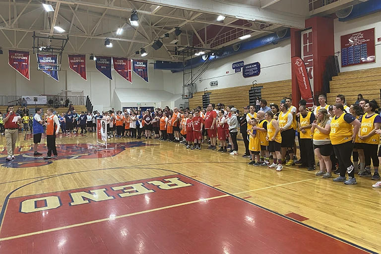 2024 basketball tournament for Special Olympics Nevada