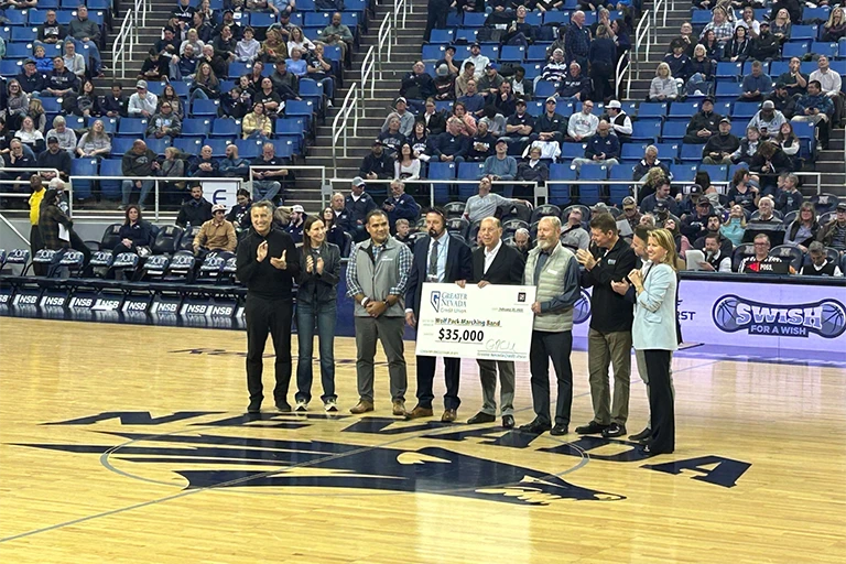 2024 UNR Marching Band check presentation