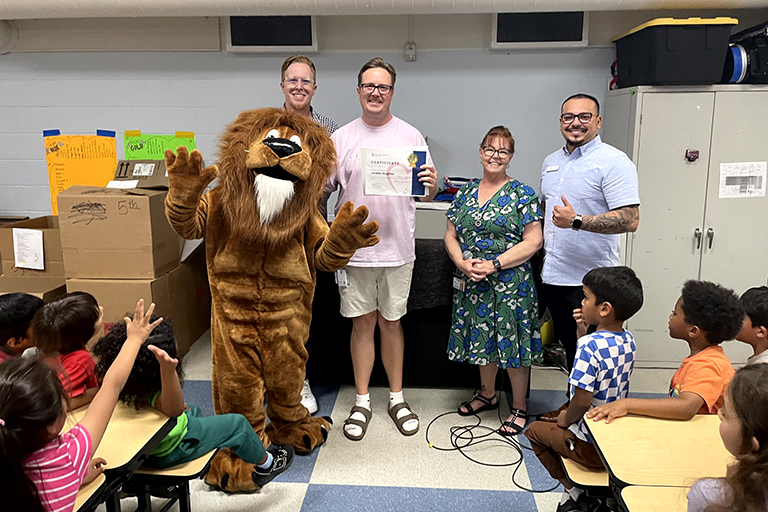 Honoring Jordan Hughes – School Counselor, Lincoln Park Elementary