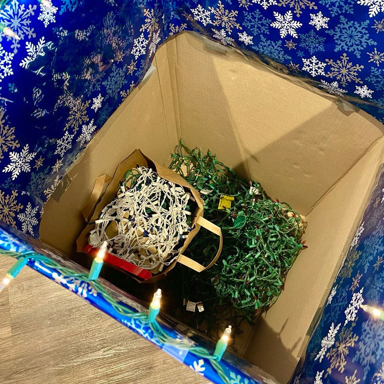 Christmas Lights Recycling